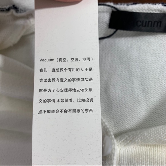 Vacuum Chinese sailing uniform Vintage Sweater - Picture 6 of 6